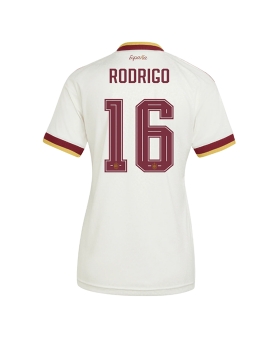 Billige Fotballdrakt Spania Rodri Hernandez #16 Replika Bortedrakt Dame VM 2026 Kortermet Billige Fotballdrakt Spania Rodri Hernandez #16 Replika Bortedrakt Dame VM 2026 Kortermet